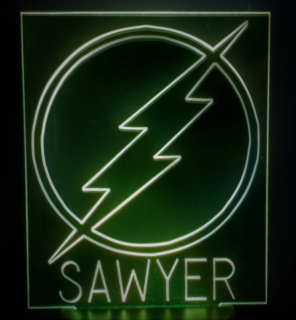 The Flash Mini LED Acrylic RGB Personalized Lamp - Name It Shop